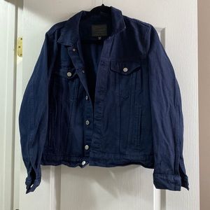 Navy Denim Jacket